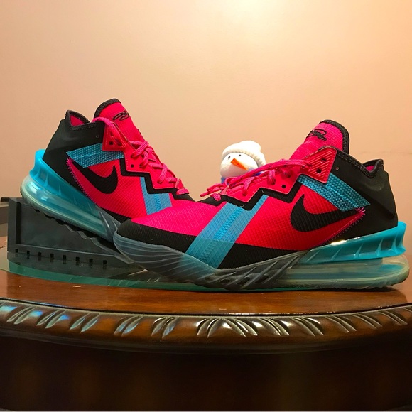 nike lebron 18 low neon nights